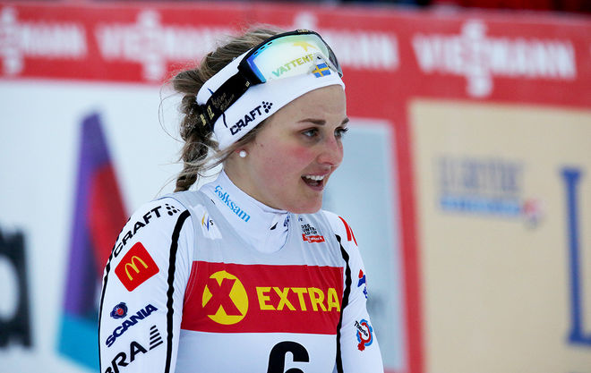 STINA NILSSON vann prologen i Otepää och seglar upp som den stora VM-favoriten på sprintdistansen i Lahtis kommande torsdag. Foto/rights: MARCELA HAVLOVA/sweski.com