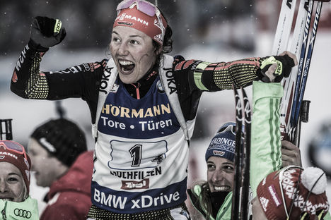 17.02.2017, Hochfilzen, Austria (AUT):Laura Dahlmeier (GER) - IBU world championships biathlon, relay women, Hochfilzen (AUT). www.nordicfocus.com. © NordicFocus. Every downloaded picture is fee-liable. NordicFocus 17.02.2017, Hochfilzen, Austria (AUT):Laura Dahlmeier (GER) - IBU world championships biathlon, relay women, Hochfilzen (AUT). www.nordicfocus.com. © NordicFocus. Every downloaded picture is fee-liable.