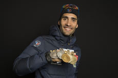 18.02.2017, Hochfilzen, Austria (AUT):Martin Fourcade (FRA) - IBU world championships biathlon, medals, Hochfilzen (AUT). www.nordicfocus.com. © NordicFocus. Every downloaded picture is fee-liable. NordicFocus 18.02.2017, Hochfilzen, Austria (AUT):Martin Fourcade (FRA) - IBU world championships biathlon, medals, Hochfilzen (AUT). www.nordicfocus.com. © NordicFocus. Every downloaded picture is fee-liable.