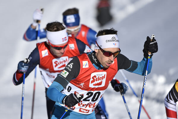 29.01.2017, Seefeld, Austria (AUT):Francois Braud (FRA) - FIS world cup nordic combined, individual gundersen HS109/15km, Seefeld (AUT). www.nordicfocus.com. © Thibaut/NordicFocus. Every downloaded picture is fee-liable. NordicFocus
