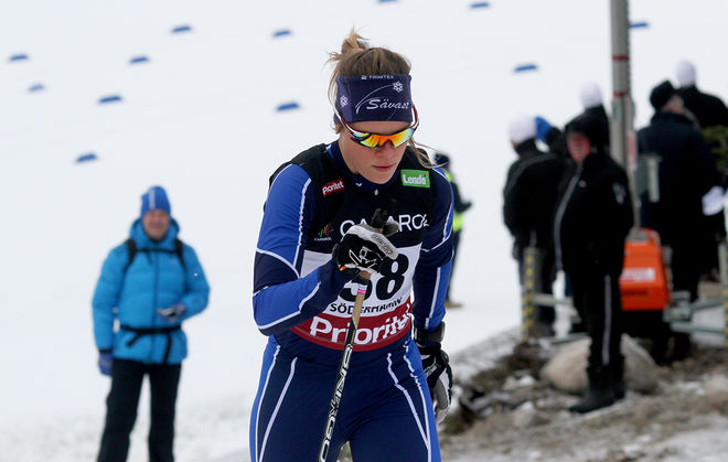LOVISA MODIG, Sävast Ski Team är i bra form och blev bara slagen av Jennie Öberg på hemmaplan i ICA Sävastspelen. Foto: THORD ERIC NILSSON