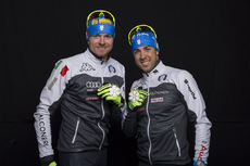 23.02.2017, Lahti, Finland (FIN):Dietmar Noeckler (ITA), Federico Pellegrino (ITA), (l-r) - FIS nordic world ski championships, cross-country, medals, Lahti (FIN). www.nordicfocus.com. © Modica/NordicFocus. Every downloaded picture is fee-liable. Modica/NordicFocus 23.02.2017, Lahti, Finland (FIN):Dietmar Noeckler (ITA), Federico Pellegrino (ITA), (l-r) - FIS nordic world ski championships, cross-country, medals, Lahti (FIN). www.nordicfocus.com. © Modica/NordicFocus. Every downloaded picture is fee-liable.