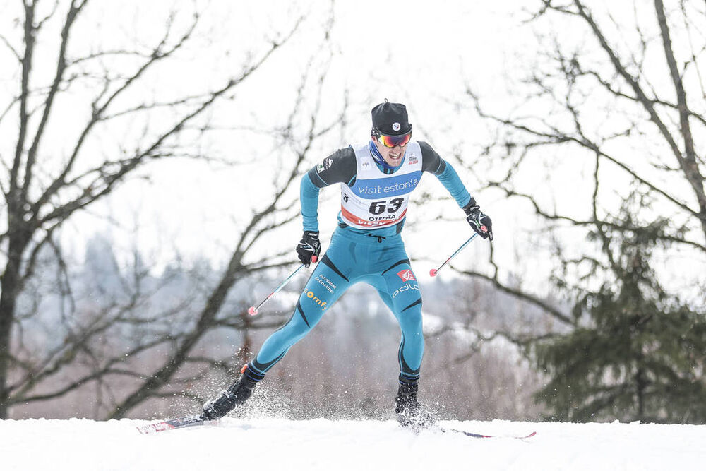 18.02.2017, Otepaeae, Estonia (EST):Valentin Chauvin (FRA) - FIS world cup cross-country, individual sprint, Otepaeae (EST). www.nordicfocus.com. © Modica/NordicFocus. Every downloaded picture is fee-liable.