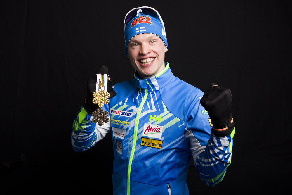 01.03.2017, Lahti, Finland (FIN):Iivo Niskanen (FIN) - FIS nordic world ski championships, cross-country, medals, Lahti (FIN). www.nordicfocus.com. © Modica/NordicFocus. Every downloaded picture is fee-liable.