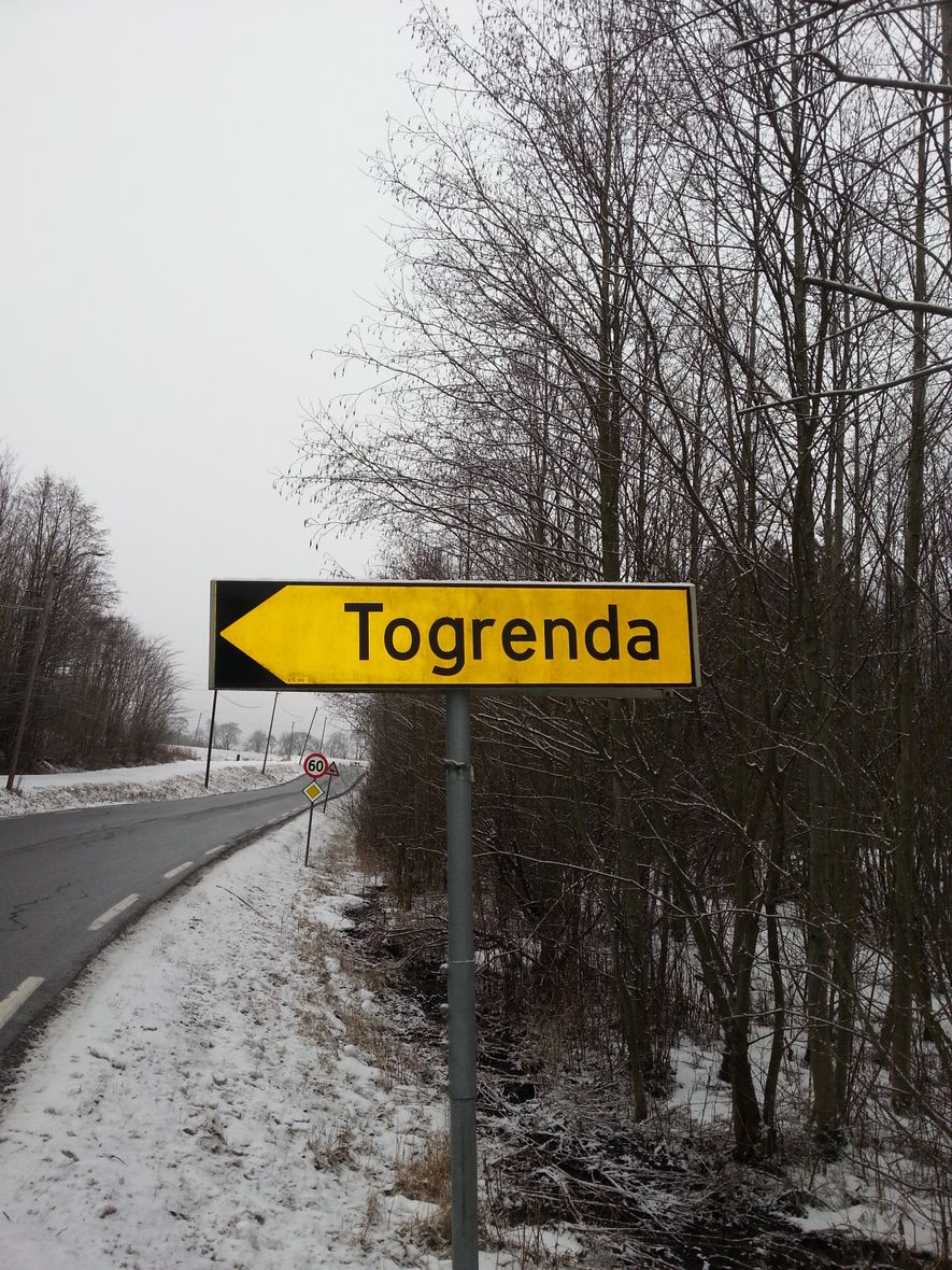 Område skilt Togrenda