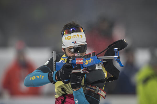 04.03.2017, Pyeong Chang, Korea (KOR):Martin Fourcade (FRA) - IBU world cup biathlon, pursuit men, Pyeong Chang (KOR). www.nordicfocus.com. © Manzoni/NordicFocus. Every downloaded picture is fee-liable. NordicFocus