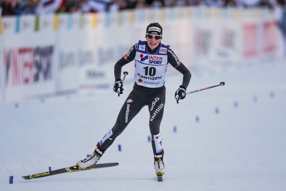04.03.2017, Lahti, Finland (FIN):Nathalie Von Siebenthal (SUI) - FIS nordic world ski championships, cross-country, mass women, Lahti (FIN). www.nordicfocus.com. © Modica/NordicFocus. Every downloaded picture is fee-liable.