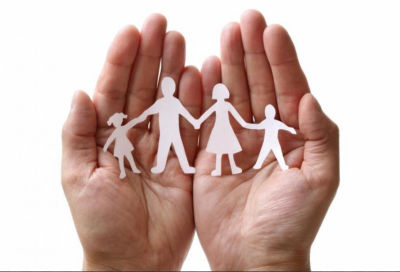 Familie i hender Familie i hender