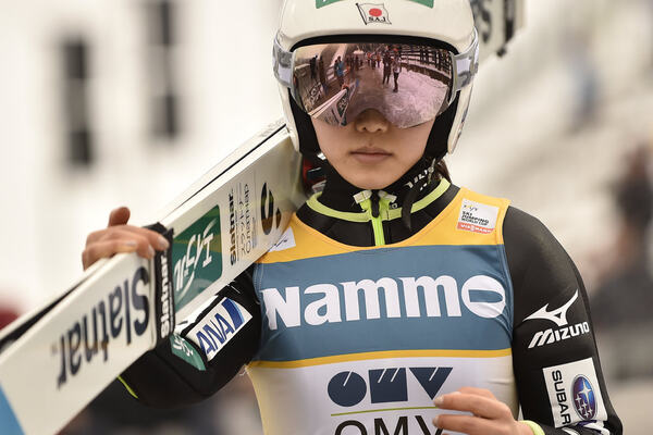 12.03.2017, Oslo, Norway (NOR):Sara Takanashi (JPN) - FIS world cup ski jumping ladies, individual HS134, Oslo (NOR). www.nordicfocus.com. © Thibaut/NordicFocus. Every downloaded picture is fee-liable. Thibaut/NordicFocus