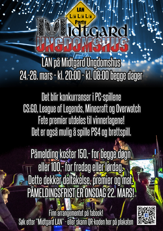 LAN Midtgard plakatfoto