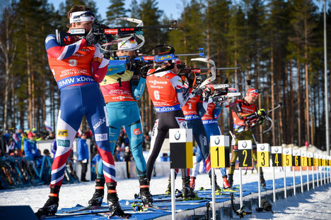11.03.2017, Kontiolahti, Finland (FIN):Martin Fourcade (FRA) - IBU world cup biathlon, pursuit men, Kontiolahti (FIN). www.nordicfocus.com. © Tumashov/NordicFocus. Every downloaded picture is fee-liable. NordicFocus 11.03.2017, Kontiolahti, Finland (FIN):Martin Fourcade (FRA) - IBU world cup biathlon, pursuit men, Kontiolahti (FIN). www.nordicfocus.com. © Tumashov/NordicFocus. Every downloaded picture is fee-liable.