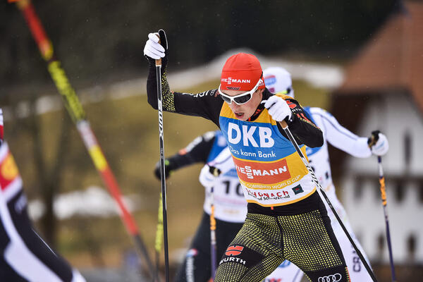 18.03.2017, Schonach, Germany (GER):Eric Frenzel (GER) - FIS world cup nordic combined, individual gundersen HS106/10km, Schonach (GER). www.nordicfocus.com. © Thibaut/NordicFocus. Every downloaded picture is fee-liable. NordicFocus