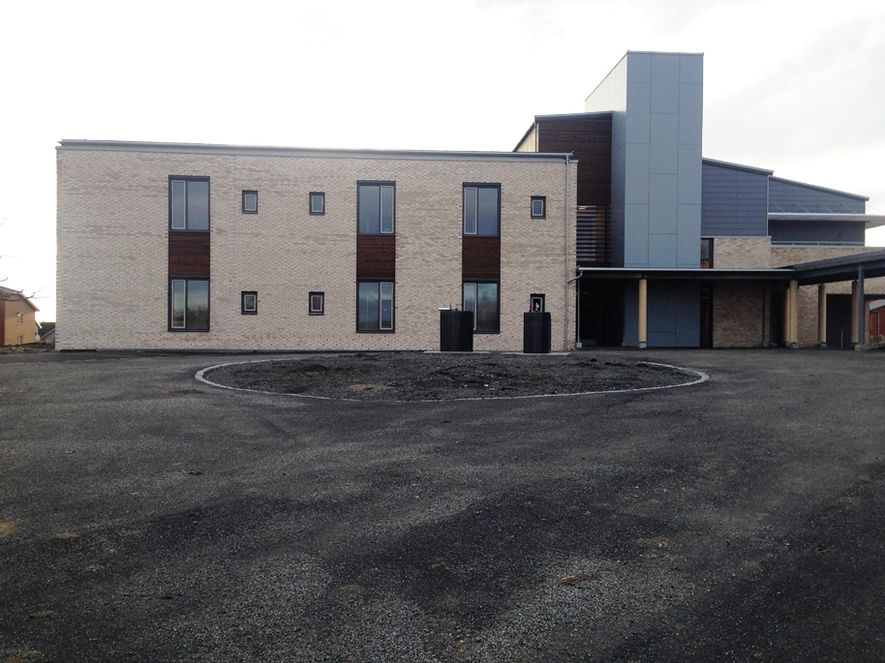 Inngangspartiet til Ås demenssenter Inngangspartiet til Ås demenssenter