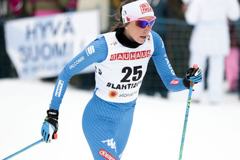 28.02.2017, Lahti, Finland (FIN):Caterina Ganz (ITA) - FIS nordic world ski championships, cross-country, 10km women, Lahti (FIN). www.nordicfocus.com. © Modica/NordicFocus. Every downloaded picture is fee-liable. Modica/NordicFocus 28.02.2017, Lahti, Finland (FIN):Caterina Ganz (ITA) - FIS nordic world ski championships, cross-country, 10km women, Lahti (FIN). www.nordicfocus.com. © Modica/NordicFocus. Every downloaded picture is fee-liable.