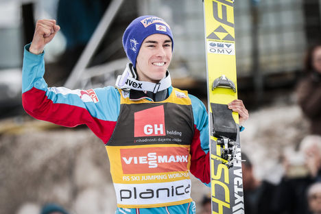24.03.2017, Planica, Slovenia (SLO):Stefan Kraft (AUT) - FIS world cup ski flying, individual HS225, Planica (SLO). www.nordicfocus.com. © Modica/NordicFocus. Every downloaded picture is fee-liable. NordicFocus 24.03.2017, Planica, Slovenia (SLO):Stefan Kraft (AUT) - FIS world cup ski flying, individual HS225, Planica (SLO). www.nordicfocus.com. © Modica/NordicFocus. Every downloaded picture is fee-liable.
