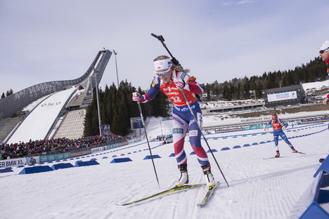 19.03.2017, Oslo, Norway (NOR):Tiril Eckhoff (NOR) - IBU world cup biathlon, mass women, Oslo (NOR). www.nordicfocus.com. © Manzoni/NordicFocus. Every downloaded picture is fee-liable. NordicFocus 19.03.2017, Oslo, Norway (NOR):Tiril Eckhoff (NOR) - IBU world cup biathlon, mass women, Oslo (NOR). www.nordicfocus.com. © Manzoni/NordicFocus. Every downloaded picture is fee-liable.