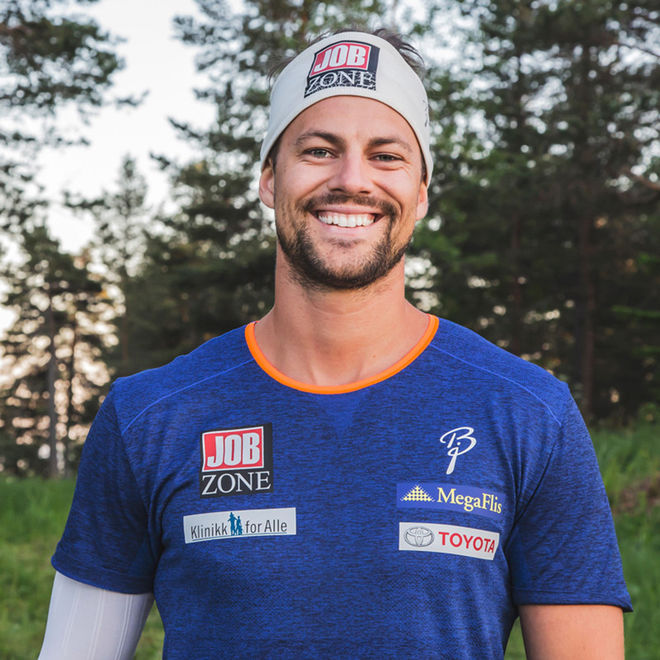 LUDVIG SØGNEN JENSEN från Norge är världens snabbaste skidåkare på 100 meter. Under onsdagen förbättrade han sitt eget världsrekord. Foto: TEAM JOBZONE