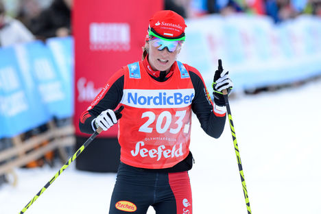 07.02.2016, Seefeld, Austria (AUT):Katerina Smutna (AUT) - Visma Ski Classics Kaiser Maximilian Lauf, Seefeld (AUT). www.nordicfocus.com. © Rauschendorfer/NordicFocus. Every downloaded picture is fee-liable. NordicFocus 07.02.2016, Seefeld, Austria (AUT):Katerina Smutna (AUT) - Visma Ski Classics Kaiser Maximilian Lauf, Seefeld (AUT). www.nordicfocus.com. © Rauschendorfer/NordicFocus. Every downloaded picture is fee-liable.
