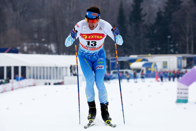RISTOMATTI HAKOLA vann finska mästerskapen på 30 km klassisk åkning med masstart. Här från världscupen i Falun i vinter. Foto/rights: MARCELA HAVLOVA/sweski.com