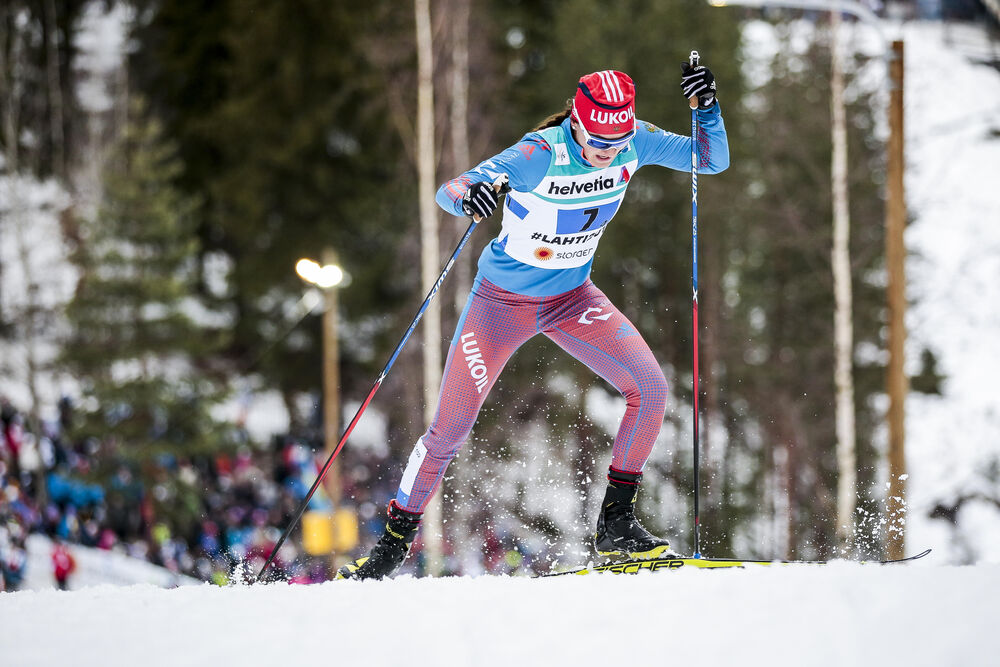 02.03.2017, Lahti, Finland (FIN):Anastasia Sedova (RUS) - FIS nordic world ski championships, cross-country, 4x5km women, Lahti (FIN). www.nordicfocus.com. © Modica/NordicFocus. Every downloaded picture is fee-liable.