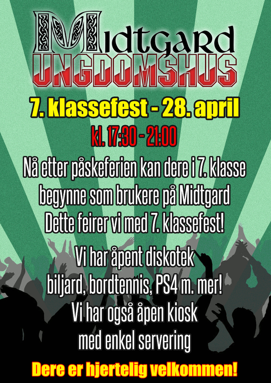 7klassefest Midtgard