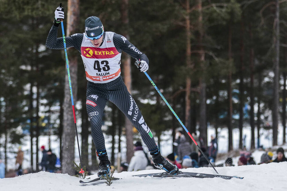 28.01.2017, Falun Sweden (SWE):Maicol Rastelli (ITA) - FIS world cup cross-country, individual sprint, Falun (SWE). www.nordicfocus.com. © Modica/NordicFocus. Every downloaded picture is fee-liable.