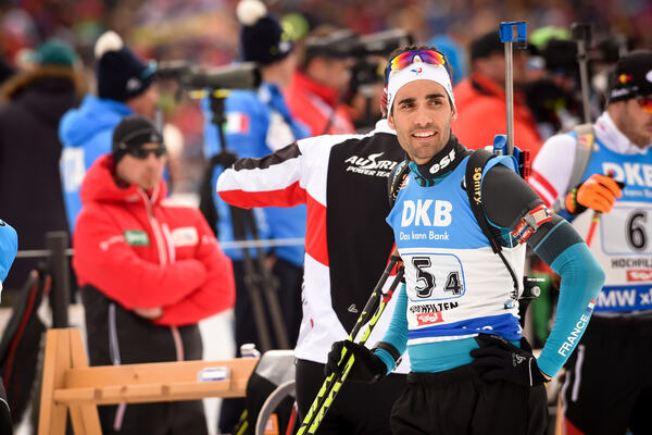18.02.2017, Hochfilzen, Austria (AUT):Martin Fourcade (FRA) - IBU world championships biathlon, relay men, Hochfilzen (AUT). www.nordicfocus.com. © NordicFocus. Every downloaded picture is fee-liable. NordicFocus