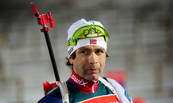 SUPERVETERANEN Ole Einar Bjørndalen är för första gången sedan OS i Lillehammer 1994 utanför den norska OS-truppen i skidskytte. Foto/rights: KJELL-ERIK KRISTIANSEN/KEK-stock