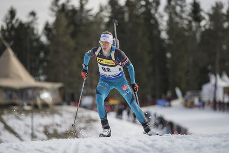 17.03.2017, Oslo, Norway (NOR):Enora Latuilliere (FRA) - IBU world cup biathlon, sprint women, Oslo (NOR). www.nordicfocus.com. © Manzoni/NordicFocus. Every downloaded picture is fee-liable. NordicFocus 17.03.2017, Oslo, Norway (NOR):Enora Latuilliere (FRA) - IBU world cup biathlon, sprint women, Oslo (NOR). www.nordicfocus.com. © Manzoni/NordicFocus. Every downloaded picture is fee-liable.
