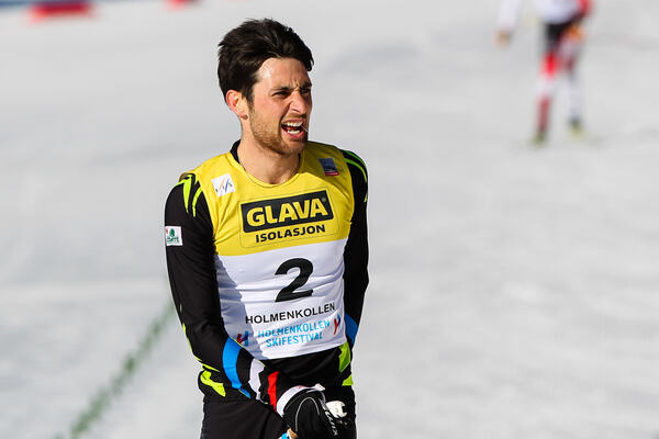 14.03.2015, Oslo, Norway (NOR): Jason Lamy Chappuis (FRA), Salomon, Swix, One Way- FIS world cup nordic combined, individual gundersen HS134/10km, Oslo (NOR). www.nordicfocus.com. © Laiho/NordicFocus. Every downloaded picture is fee-liable. NordicFocus