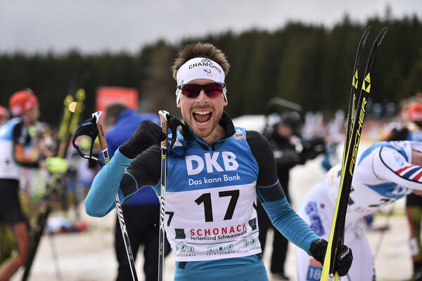 19.03.2017, Schonach, Germany (GER):Francois Braud (FRA) - FIS world cup nordic combined, individual gundersen HS106/10km, Schonach (GER). www.nordicfocus.com. © Thibaut/NordicFocus. Every downloaded picture is fee-liable. NordicFocus
