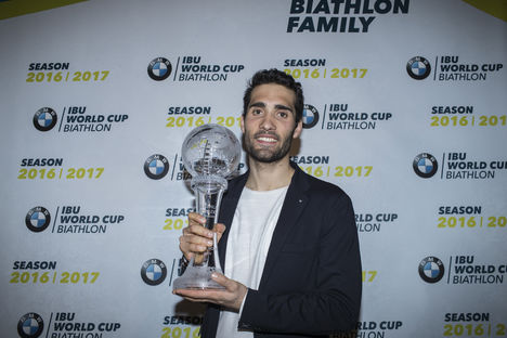 19.03.2017, Oslo, Norway (NOR):Martin Fourcade (FRA) - IBU world cup biathlon, cups, Oslo (NOR). www.nordicfocus.com. © Manzoni/NordicFocus. Every downloaded picture is fee-liable. NordicFocus 19.03.2017, Oslo, Norway (NOR):Martin Fourcade (FRA) - IBU world cup biathlon, cups, Oslo (NOR). www.nordicfocus.com. © Manzoni/NordicFocus. Every downloaded picture is fee-liable.