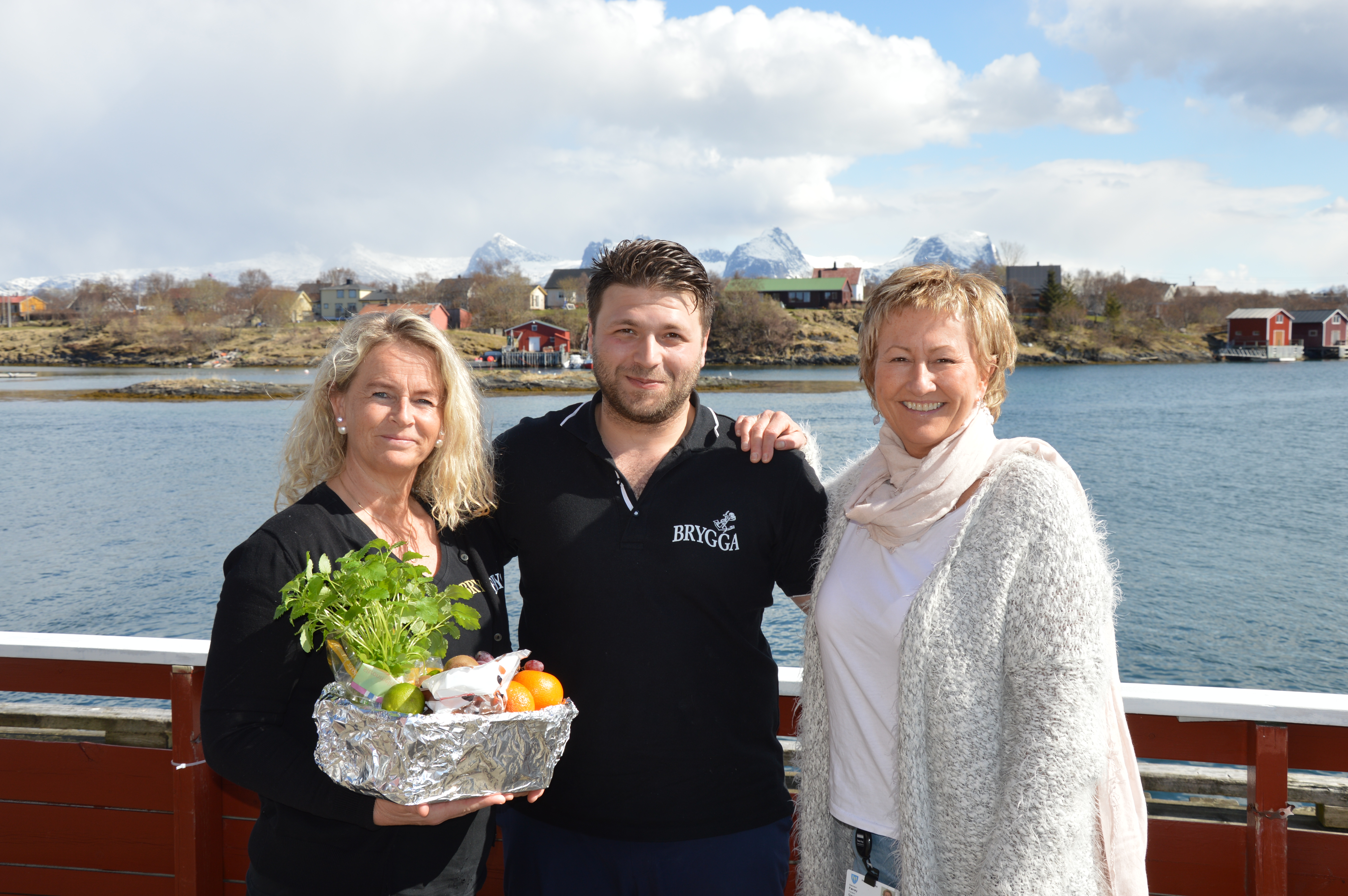 Språkpraksis Brygga med Nour, Elisa og Gjertrud