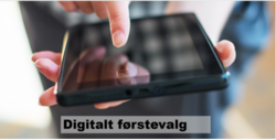 Illustrasjonsbilde digitalt førstevalg. Foto: KMD
