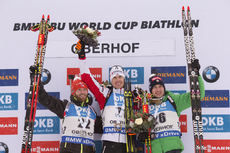 05.01.2017, Oberhof, Germany (GER):Michal Slesingr (CZE), Julian Eberhard (AUT), Dominik Windisch (ITA), (l-r) - IBU world cup biathlon, sprint men, Oberhof (GER). www.nordicfocus.com. © Manzoni/NordicFocus. Every downloaded picture is fee-liable. NordicFocus 05.01.2017, Oberhof, Germany (GER):Michal Slesingr (CZE), Julian Eberhard (AUT), Dominik Windisch (ITA), (l-r) - IBU world cup biathlon, sprint men, Oberhof (GER). www.nordicfocus.com. © Manzoni/NordicFocus. Every downloaded picture is fee-liable.