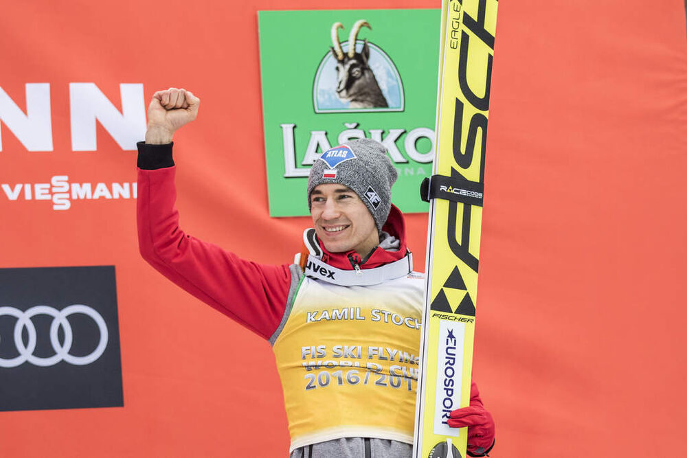 26.03.2017, Planica, Slovenia (SLO):Kamil Stoch (POL) - FIS world cup ski flying, individual HS225, Planica (SLO). www.nordicfocus.com. © Modica/NordicFocus. Every downloaded picture is fee-liable.