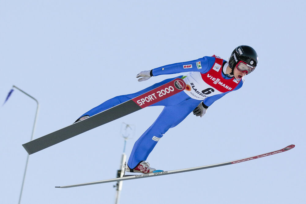 25.02.2017, Lahti, Finland (FIN):Paul Brasme (FRA) - FIS nordic world ski championships, ski jumping, individual HS100, Lahti (FIN). www.nordicfocus.com. © Modica/NordicFocus. Every downloaded picture is fee-liable.