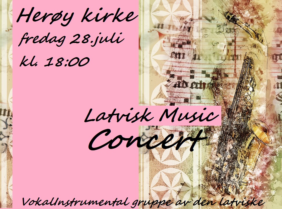 Latvisk konsert_plakat
