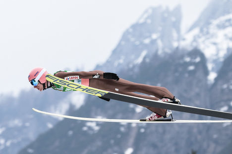 26.03.2017, Planica, Slovenia (SLO):Dawid Kubacki (POL) - FIS world cup ski flying, individual HS225, Planica (SLO). www.nordicfocus.com. © Modica/NordicFocus. Every downloaded picture is fee-liable. NordicFocus 26.03.2017, Planica, Slovenia (SLO):Dawid Kubacki (POL) - FIS world cup ski flying, individual HS225, Planica (SLO). www.nordicfocus.com. © Modica/NordicFocus. Every downloaded picture is fee-liable.