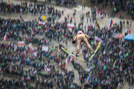 25.03.2017, Planica, Slovenia (SLO):Dawid Kubacki (POL) - FIS world cup ski flying, team HS225, Planica (SLO). www.nordicfocus.com. © Modica/NordicFocus. Every downloaded picture is fee-liable. NordicFocus 25.03.2017, Planica, Slovenia (SLO):Dawid Kubacki (POL) - FIS world cup ski flying, team HS225, Planica (SLO). www.nordicfocus.com. © Modica/NordicFocus. Every downloaded picture is fee-liable.