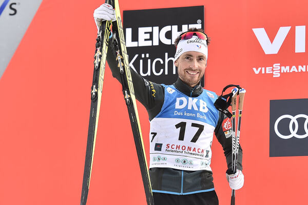 19.03.2017, Schonach, Germany (GER):Francois Braud (FRA) - FIS world cup nordic combined, individual gundersen HS106/10km, Schonach (GER). www.nordicfocus.com. © Thibaut/NordicFocus. Every downloaded picture is fee-liable. NordicFocus