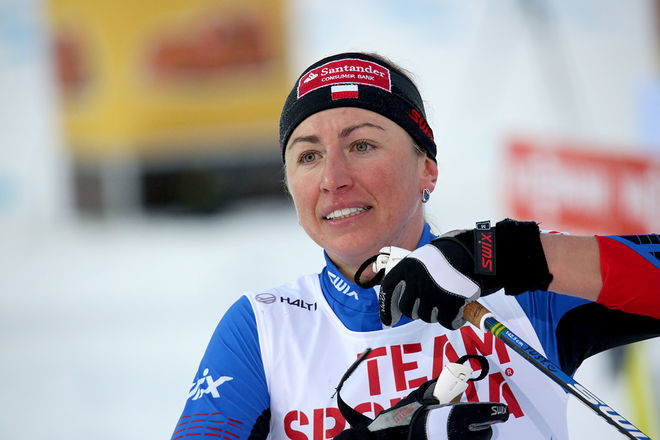 JUSTYNA KOWALCZYK kommer inte att åka för Team Santander i vinter. Hon tycker att laget har blivit för norskt. Foto/rights: KJELL-ERIK KRISTIANSEN/sweski.com