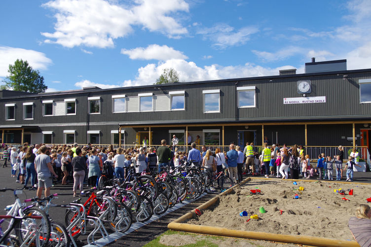 2017-08-21 Åpning Ås modul - Rustad skole