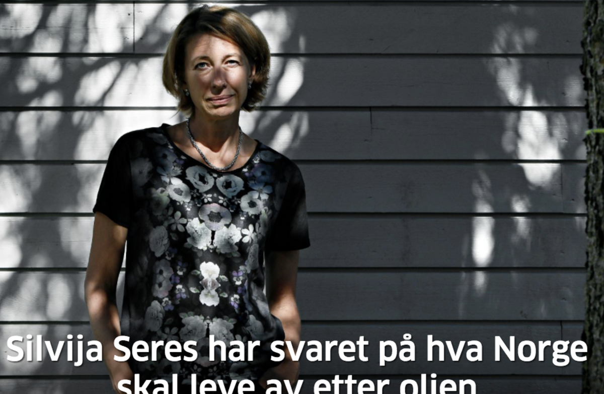 Det tok henne 20 år å bli glad i Norge. Nå tror Silvija Seres hun elsker Norge høyere enn de fleste nordmenn. Foto: Signe Dons.