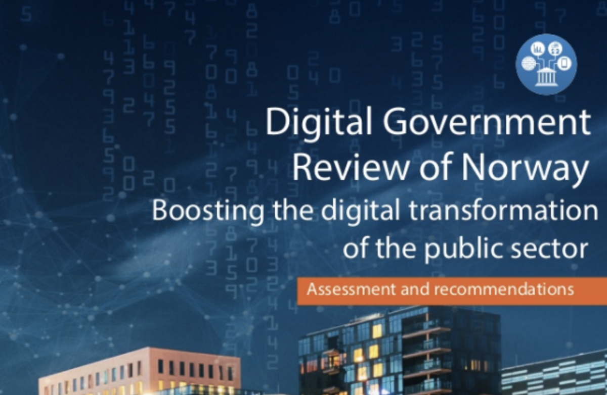 Forsiden av OECD-rapporten.