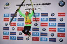 11.03.2017, Kontiolahti, Finland (FIN):Laura Dahlmeier (GER) - IBU world cup biathlon, pursuit women, Kontiolahti (FIN). www.nordicfocus.com. © Tumashov/NordicFocus. Every downloaded picture is fee-liable. NordicFocus 11.03.2017, Kontiolahti, Finland (FIN):Laura Dahlmeier (GER) - IBU world cup biathlon, pursuit women, Kontiolahti (FIN). www.nordicfocus.com. © Tumashov/NordicFocus. Every downloaded picture is fee-liable.