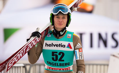20.12.2015, Engelberg, Switzerland (SUI): Anze Lanisek (SLO) - FIS world cup ski jumping, individual HS137, Engelberg (SUI). www.nordicfocus.com. © Laiho/NordicFocus. Every downloaded picture is fee-liable. NordicFocus 20.12.2015, Engelberg, Switzerland (SUI): Anze Lanisek (SLO) - FIS world cup ski jumping, individual HS137, Engelberg (SUI). www.nordicfocus.com. © Laiho/NordicFocus. Every downloaded picture is fee-liable.