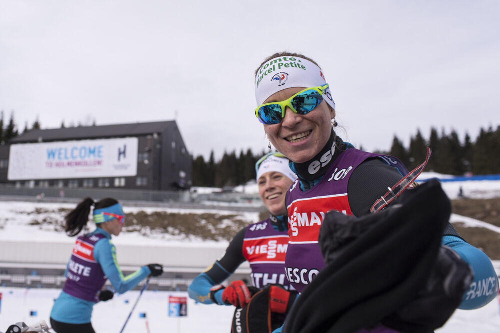 16.03.2017, Oslo, Norway (NOR):Anais Bescond (FRA) -  IBU world cup biathlon, training, Oslo (NOR). www.nordicfocus.com. © Manzoni/NordicFocus. Every downloaded picture is fee-liable.