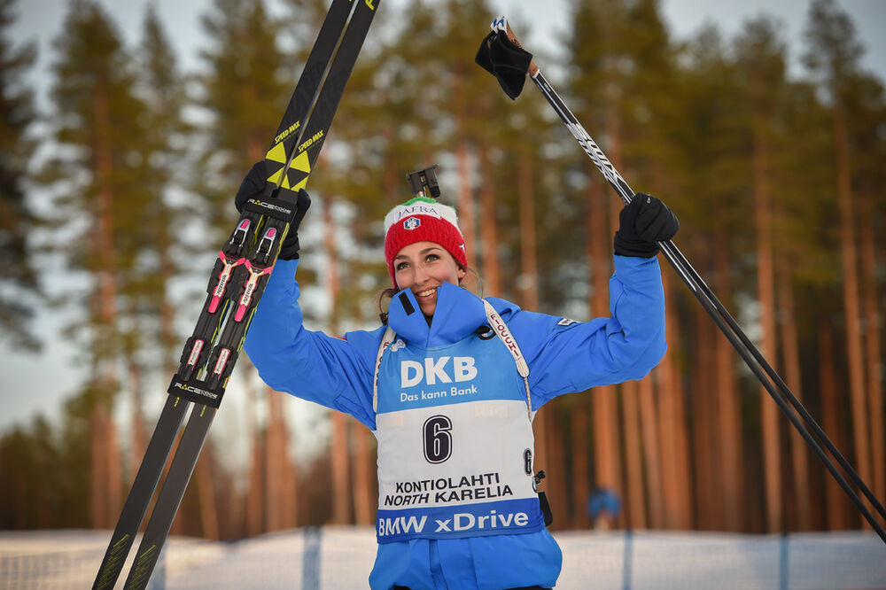 11.03.2017, Kontiolahti, Finland (FIN):Lisa Vittozzi (ITA) -  IBU world cup biathlon, pursuit women, Kontiolahti (FIN). www.nordicfocus.com. © Tumashov/NordicFocus. Every downloaded picture is fee-liable.