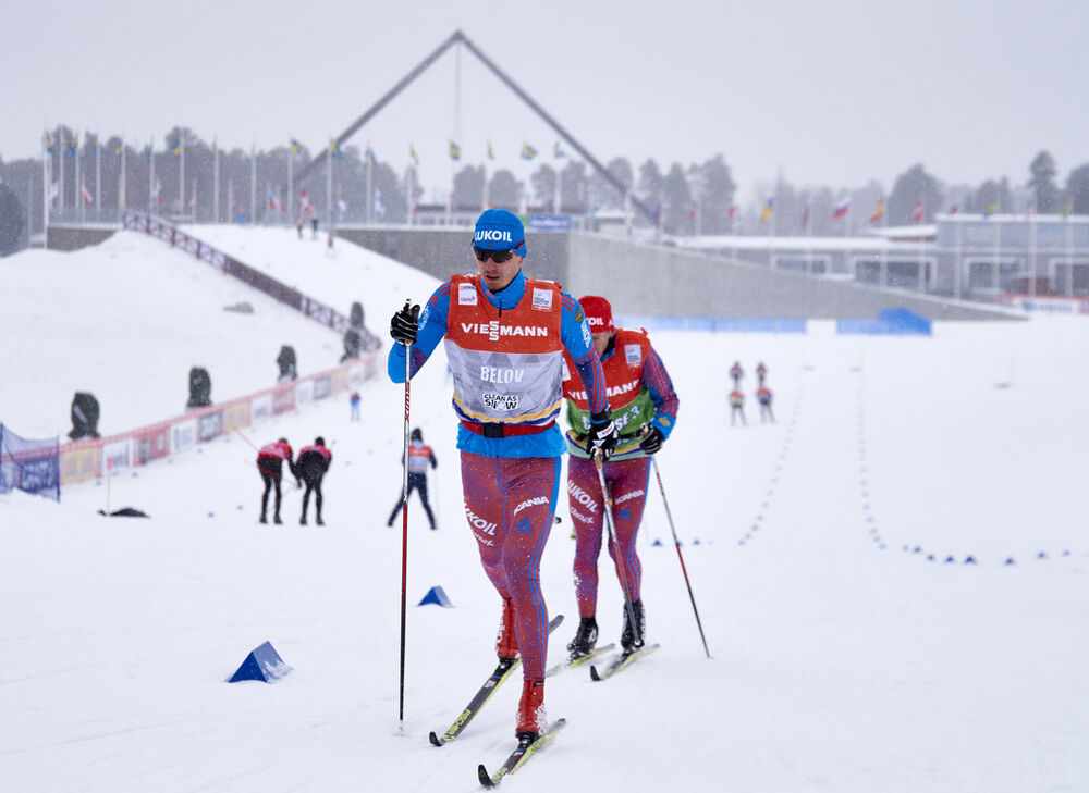 12.02.2016, Falun, Sweden (SWE): Evgeniy Belov (RUS)  - FIS world cup cross-country, training, Falun (SWE). www.nordicfocus.com. © Felgenhauer/NordicFocus. Every downloaded picture is fee-liable.